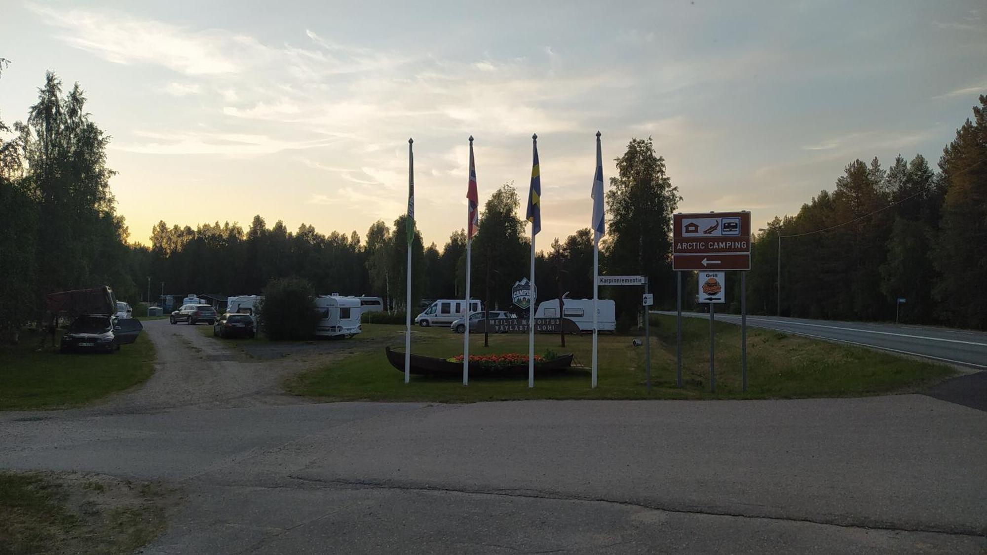 Arctic Camping Finland Hotell Pello Eksteriør bilde