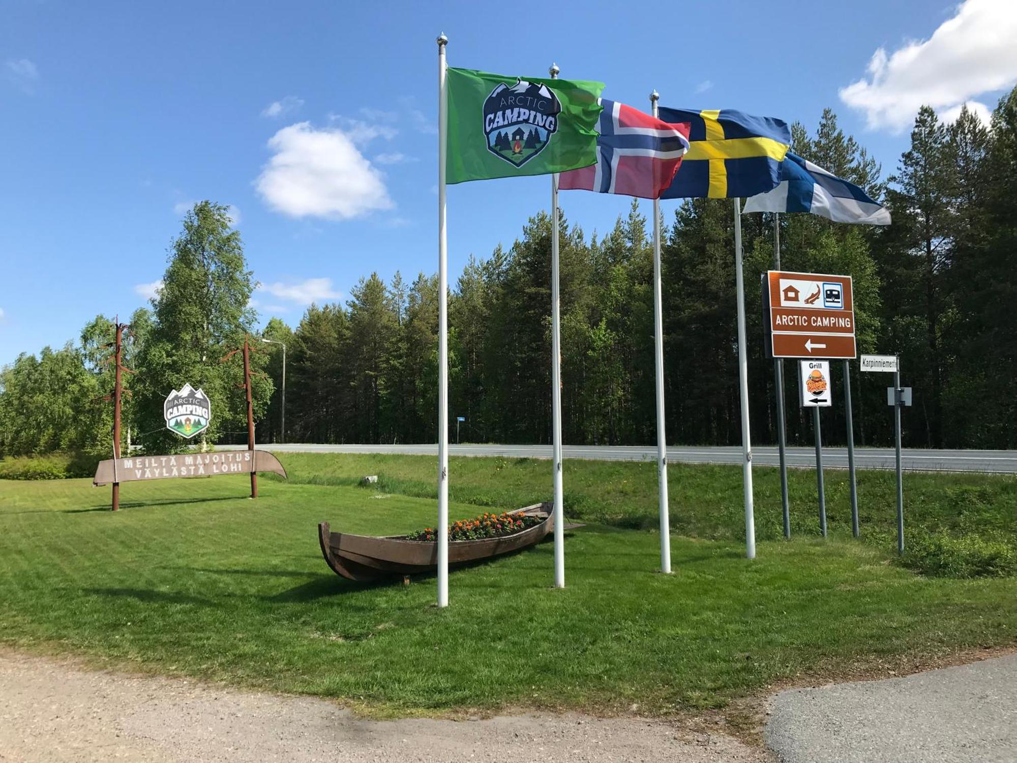 Arctic Camping Finland Hotell Pello Eksteriør bilde